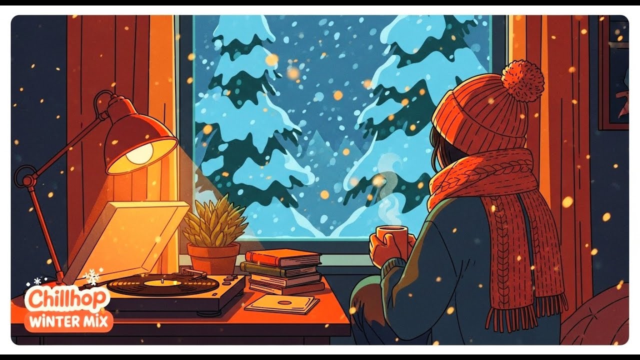 Glacier Drift Chillhop | Minimal Winter Beats for Focus & Calm
