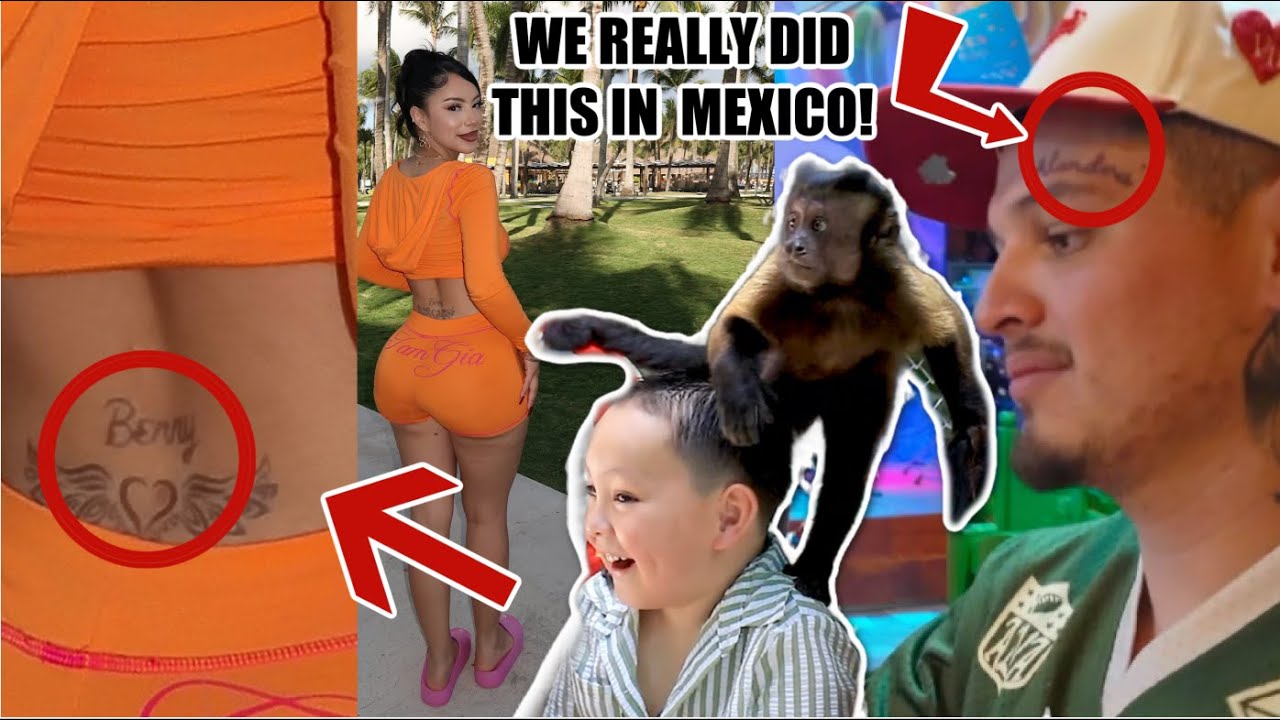 WE GOT EACH OTHERS NAMES TATTOOED| LEDGY MEETS MONKEYS!