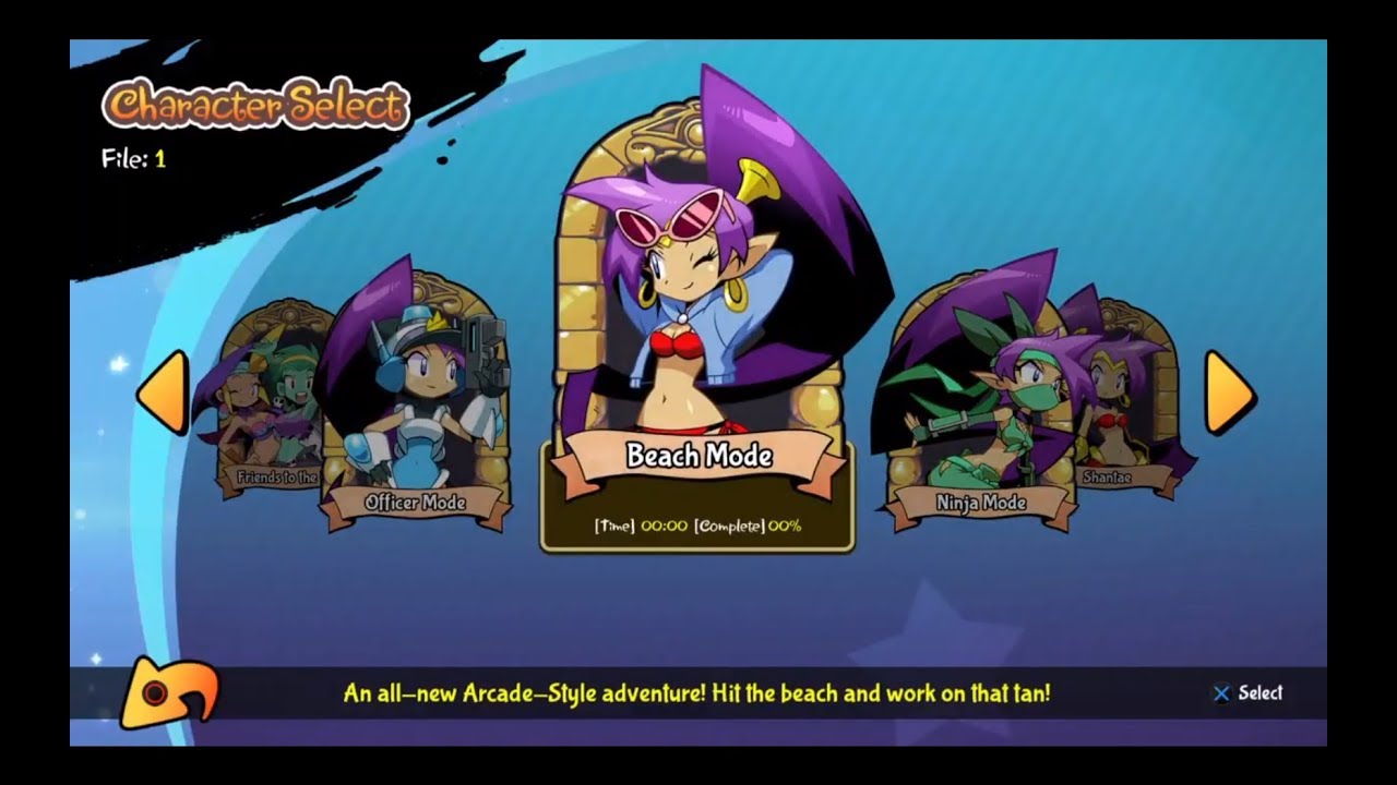 Shantae: Half-Genie Hero [Beach Mode]