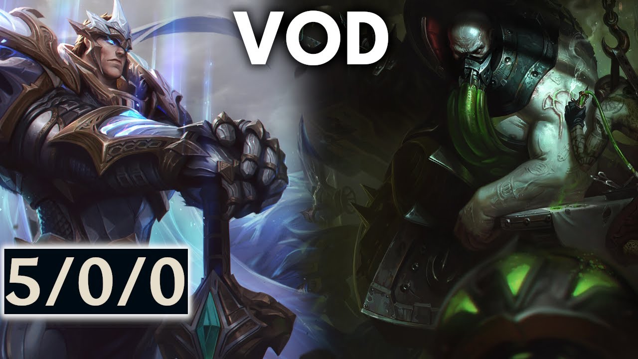 Garen vs Urgot - high elo SoloQ patch 14.16 - Erislash VODs