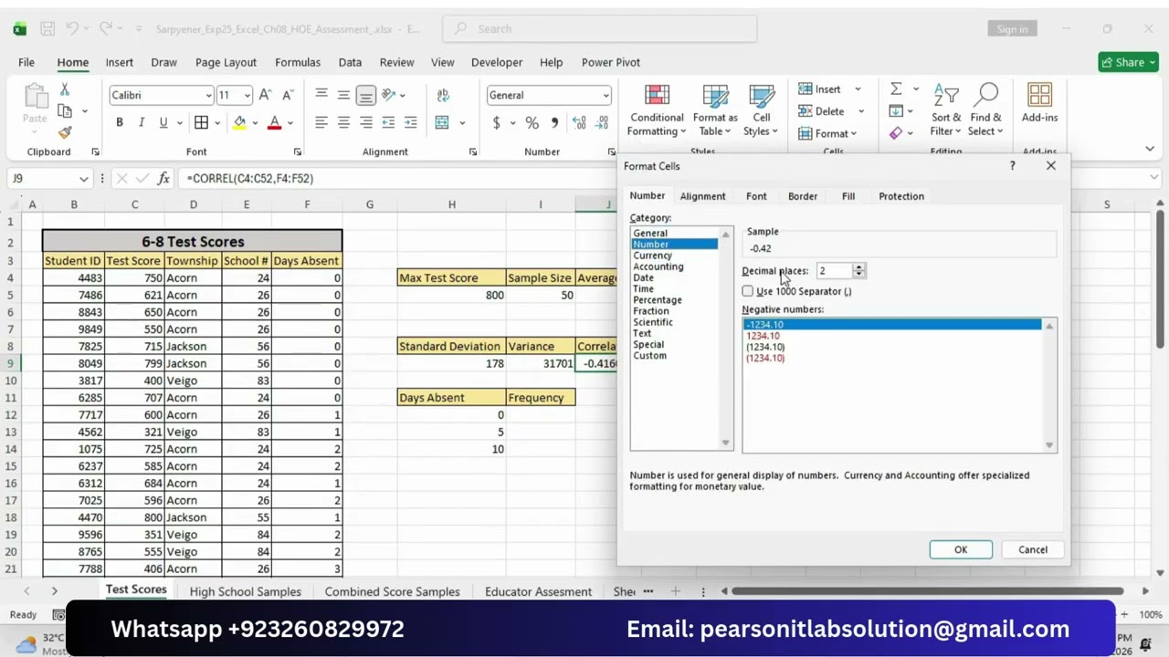 Exp25_Excel_Ch08_HOE_Assessment | Excel Chapter 8 Grader Hands-On Exercise - Assessment