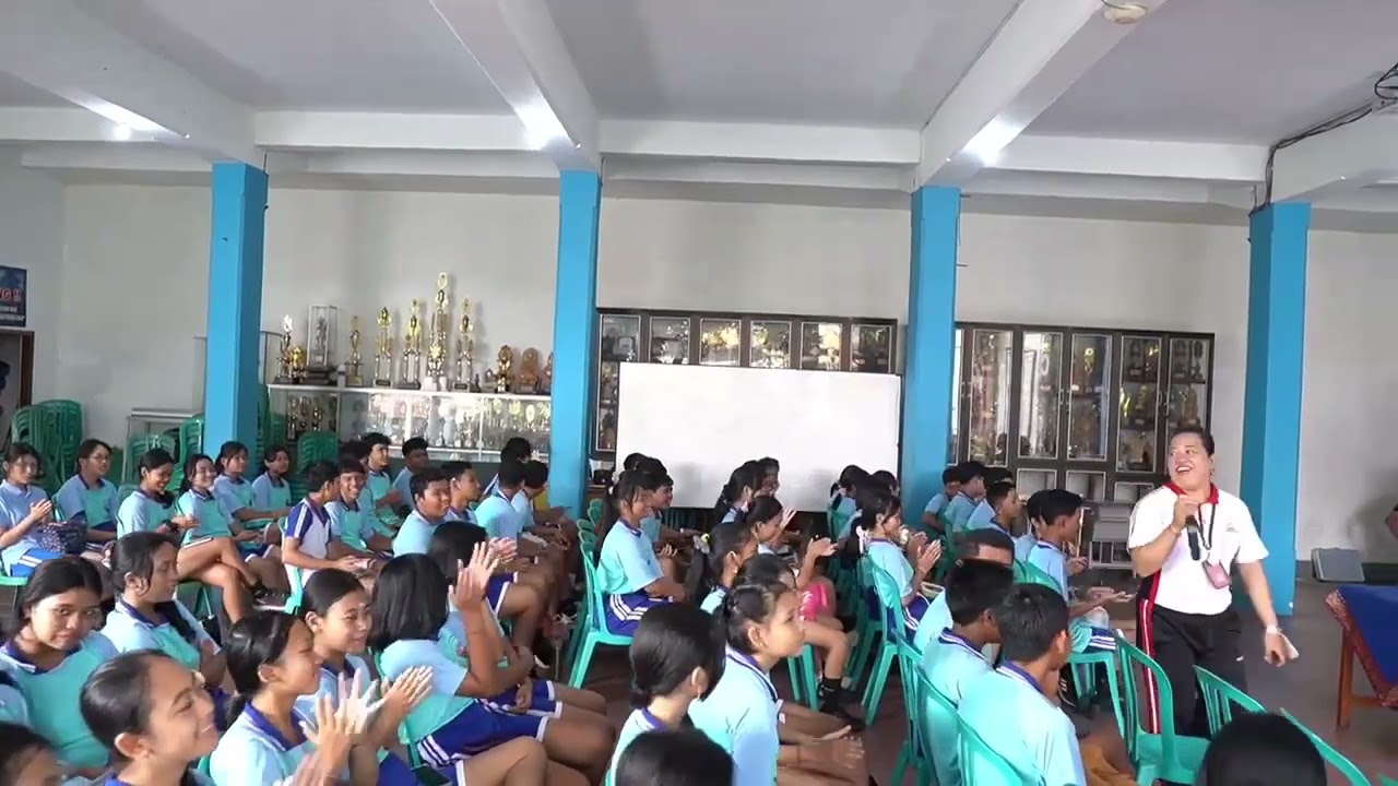 Puskesmas Kuta Utara bersama SMA N 1 Kuta Utara melaksanakan Gerakan Nasional Aksi Bergizi!