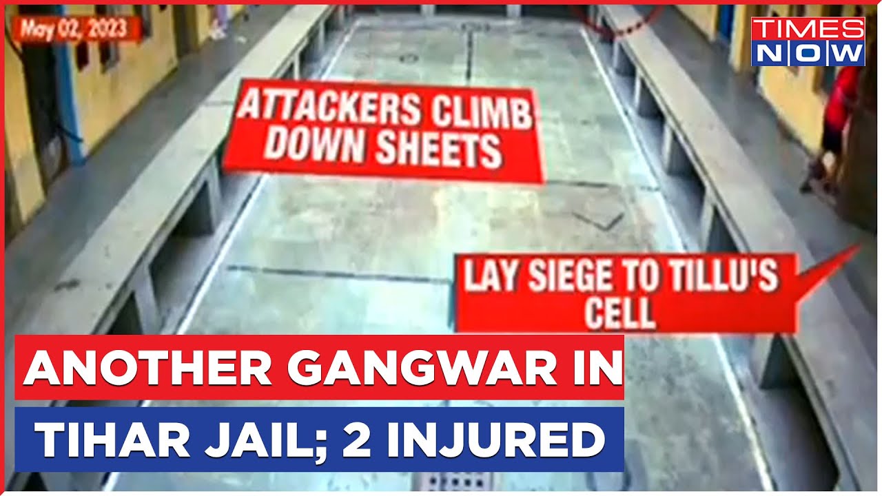 Another Gangwar In Tihar Jail After Tillu Tajpuriya Murder | Serious Issues Over Security In Prison