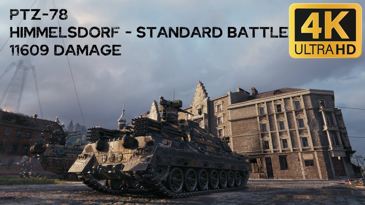 PTZ-78 11,6k damage 3 frags on Himmelsdorf - World of Tanks