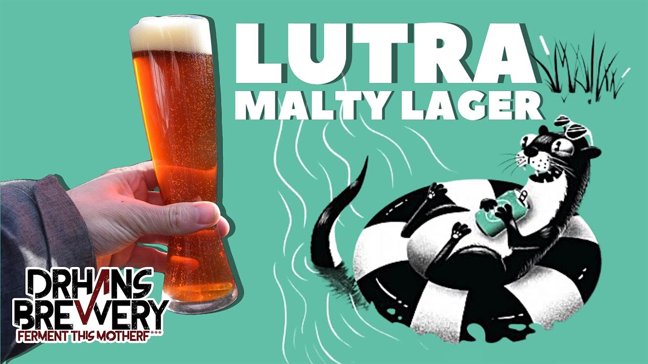 Lutra Kveik Malty Pseudo Lager -  Grain to Glass & All Grain Recipe