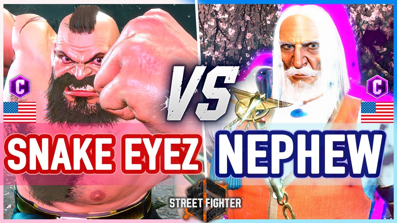 SF6 🔥 Snake Eyez (Zangief) vs Nephew (JP) 🔥 Street Fighter 6