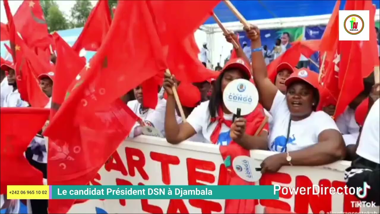 Le candidat Président DSN à Djambala 