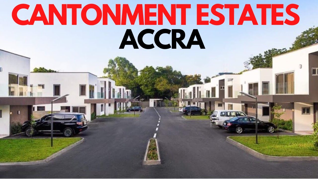 Accra Cantonment Estates - Quality Roads and Mansions!