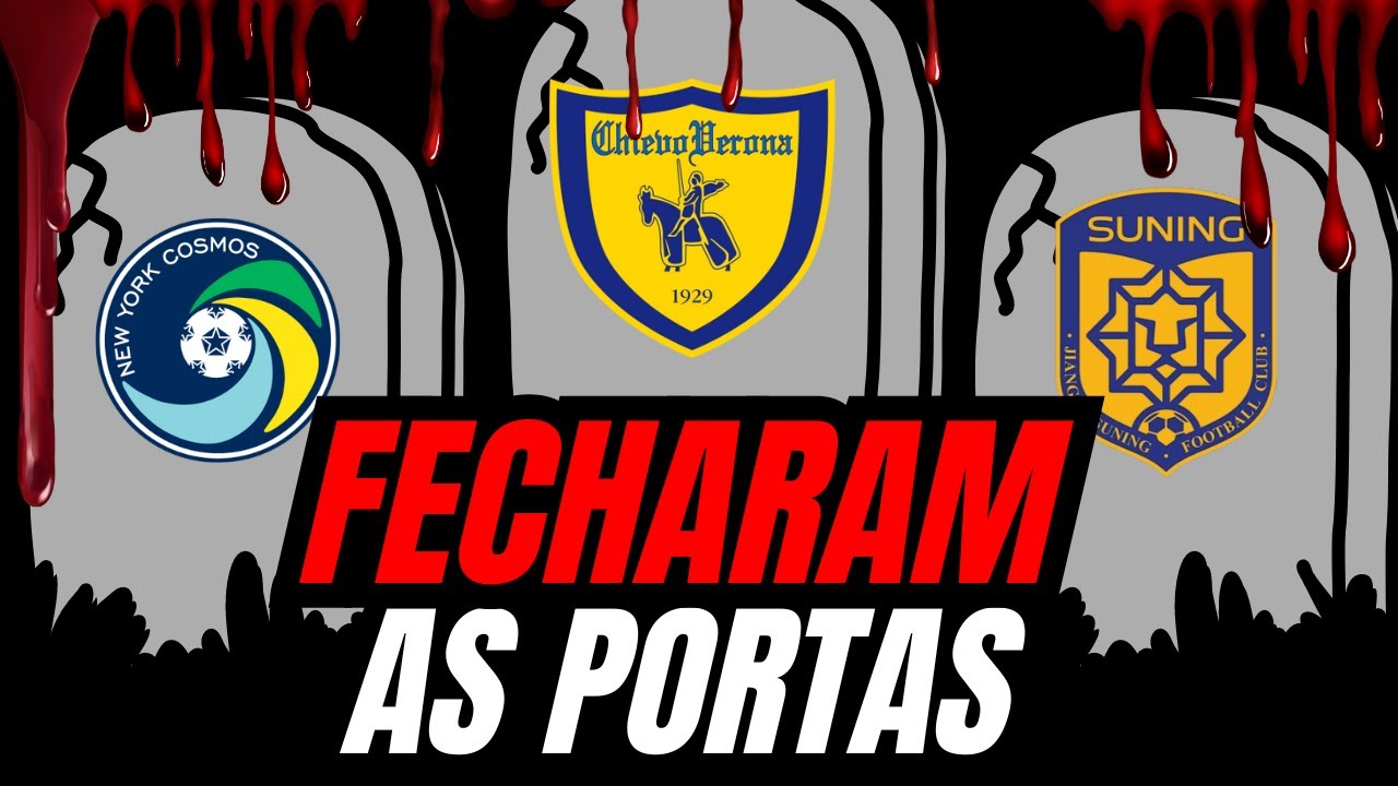 CLUBES FAMOSOS que FALIRAM: O que aconteceu com eles?
