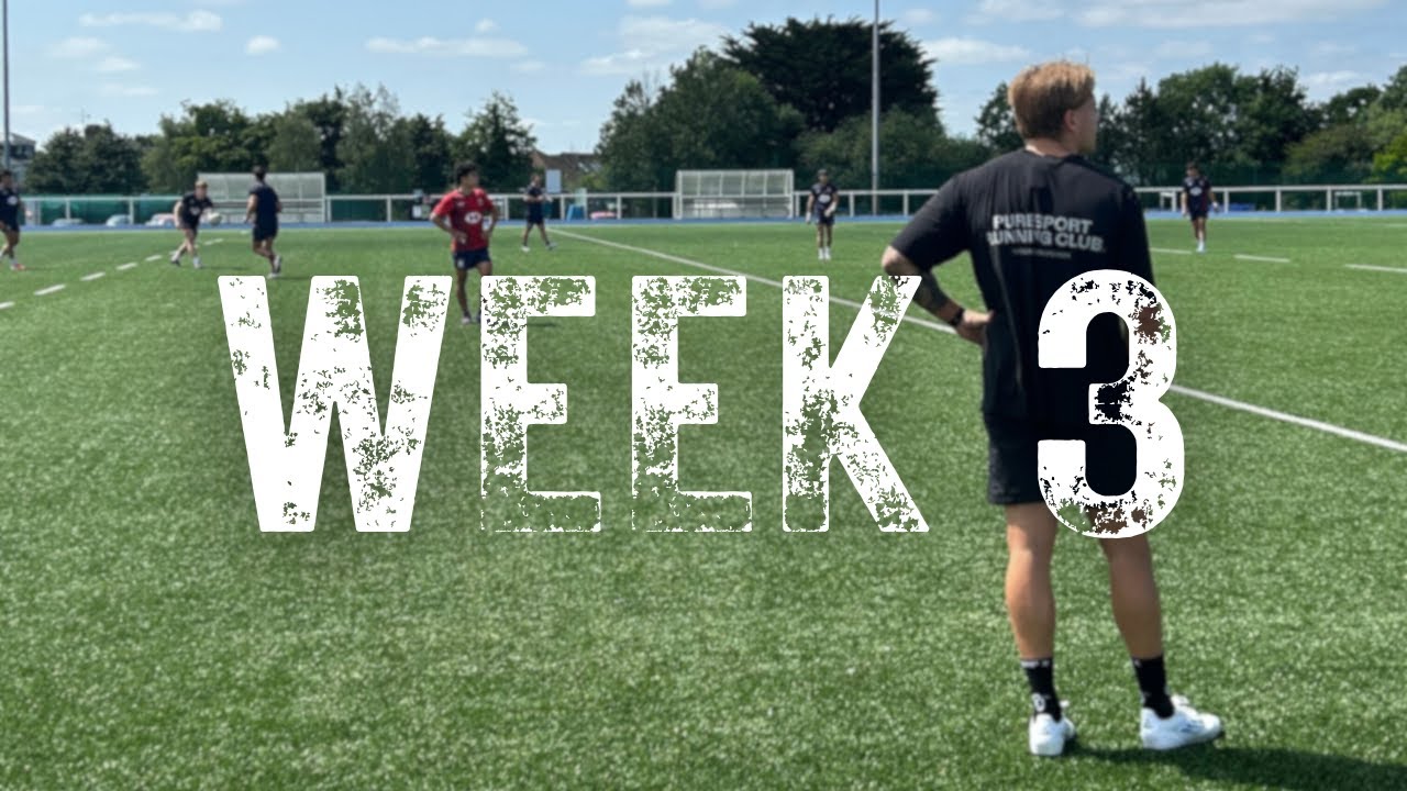 Week 3 of trying to become a professional rugby player!