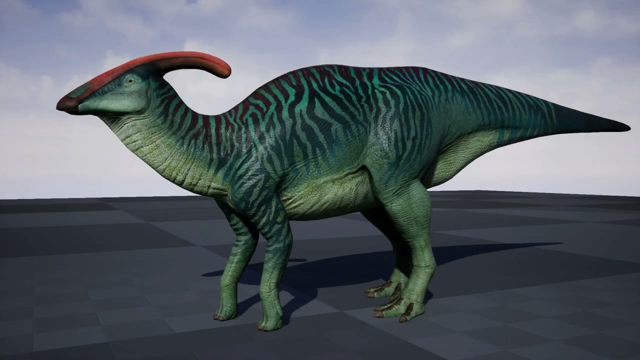Parasaurolophus tribute