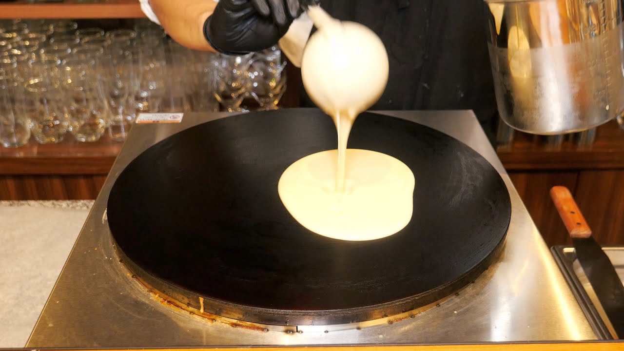 人気有名店出身のパティシエが作る“究極のクレープ”の作り方