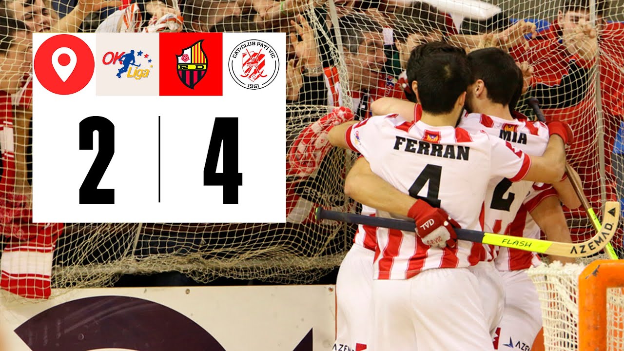 Resum del Reus Deportiu 2-4 CP Vic (OK Lliga 2015-16)