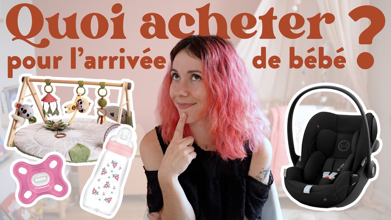 Préparer l’arrivée de bébé : la liste complète de nos achats 🍼 (et ce que ça coûte !)