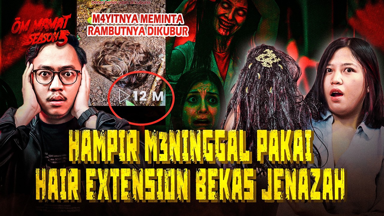 VIRAL! TIAP AKU GARUK BELATUNG, CACING BERMUNCULAN DARI RAMBUT SAMBUNG! #OMMAMAT