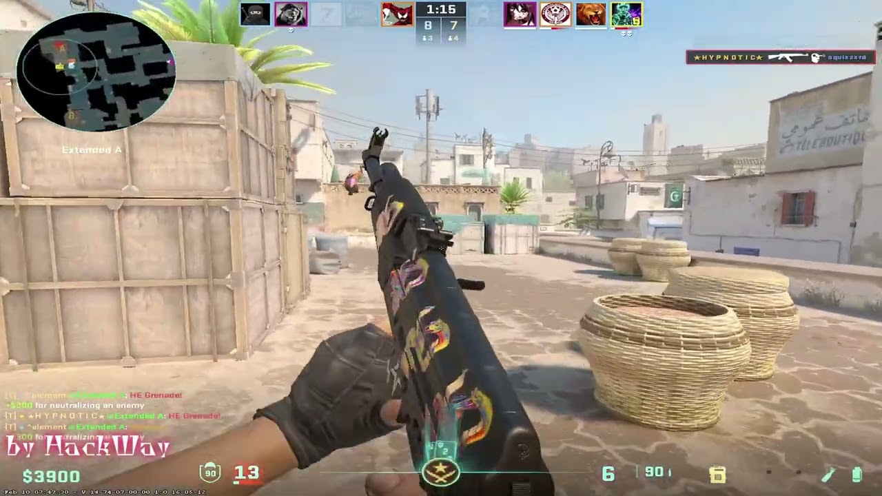 подборка топ моментов по кс2 HYPNOTIC . Premier 15K, cs2premier, highlights moment #cs2 #csgo
