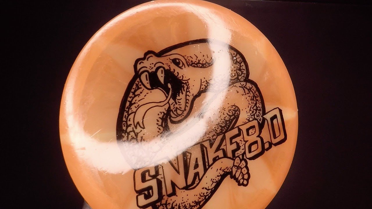 I made my own disc golf disc | SNAKE8.0 | Great Gloves