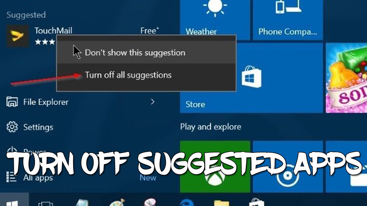 Top 3 Ways To Disable Suggested Apps in Windows 10!