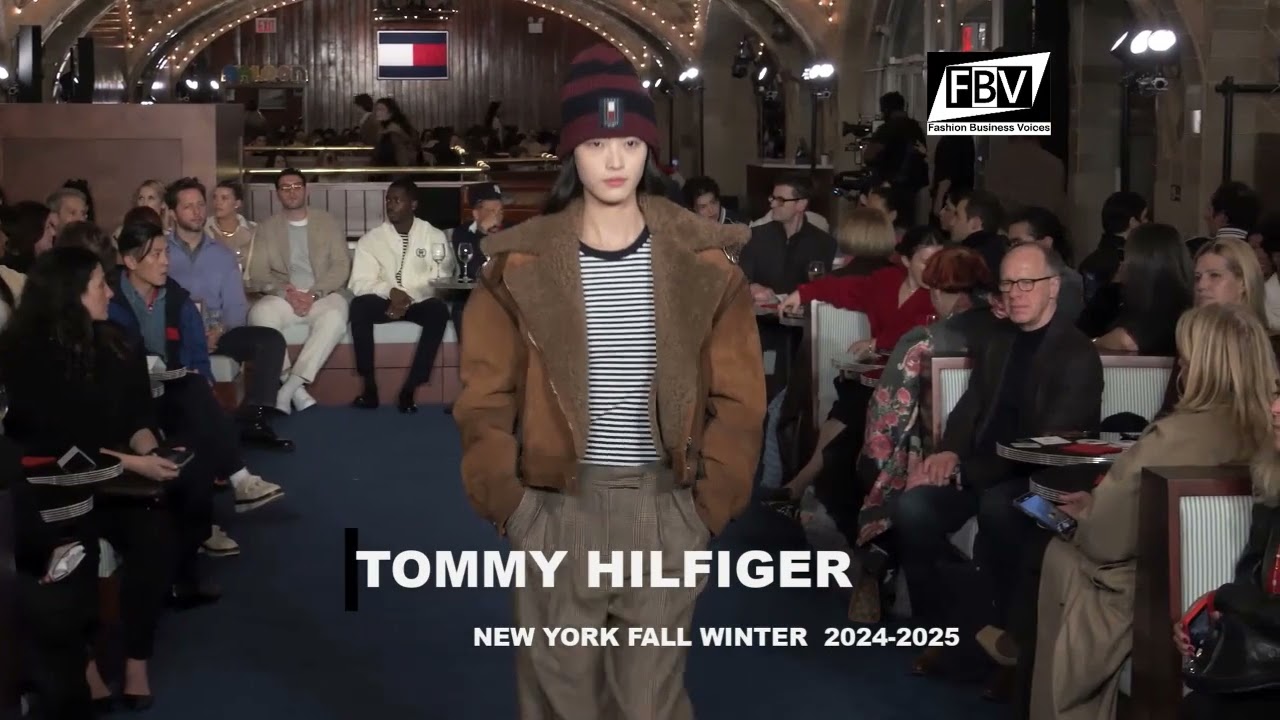 TOMMY HILFIGER NEW YORK FALL WINTER 2024 2025| Fashion Business Voices | Fashion Style Haute Couture