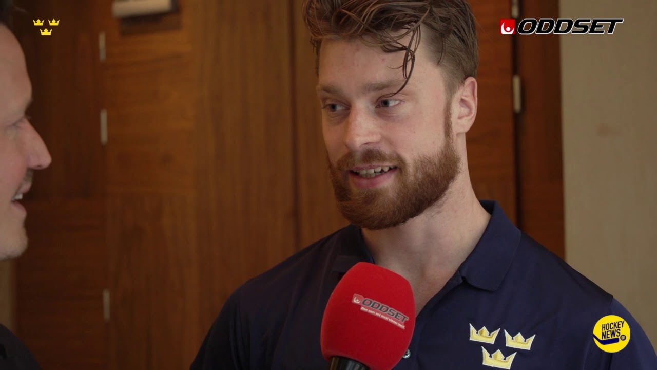 Fredrik Warg utmanar Adam Larsson
