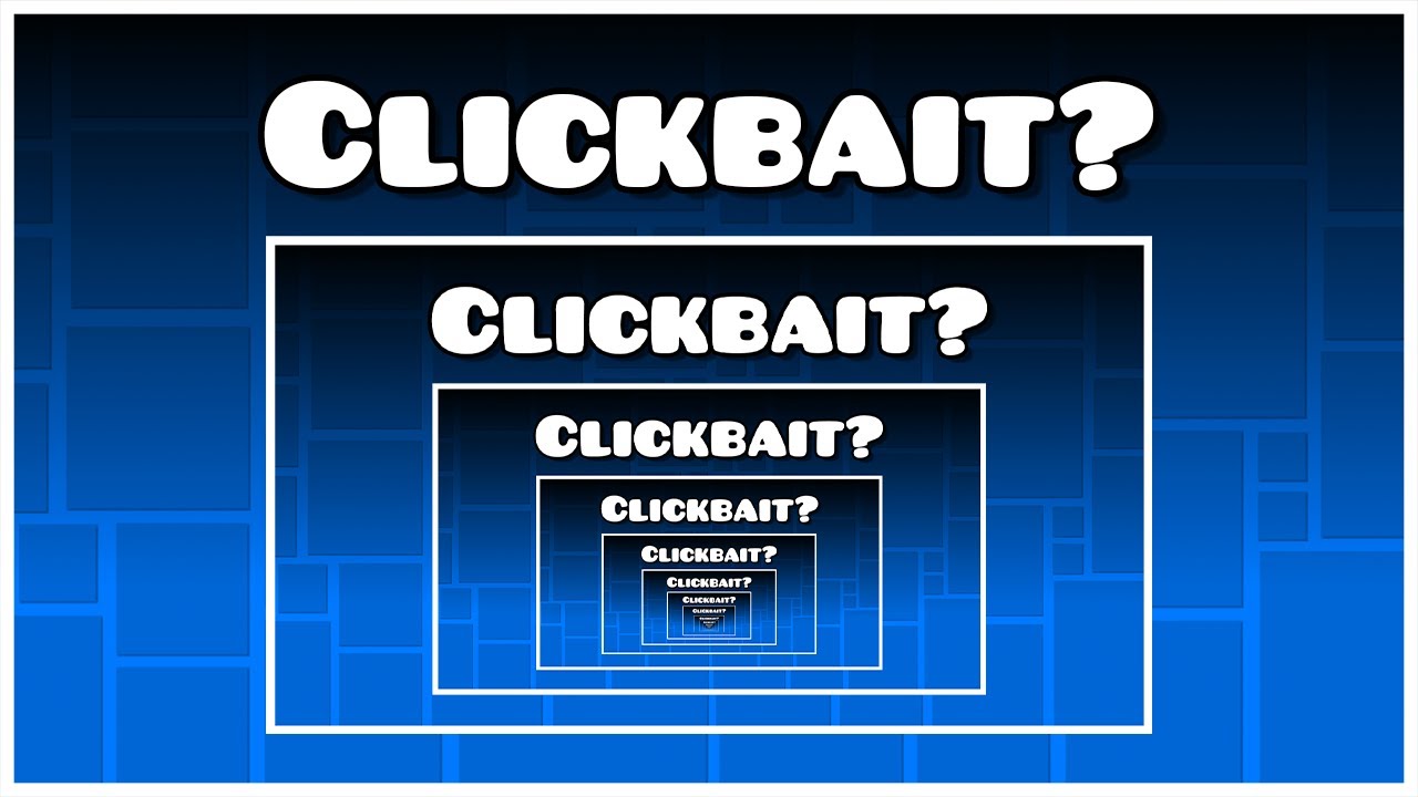 Is This a Good Geometry Dash YouTube Thumbnail?