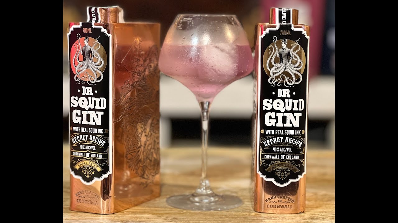 Squid Gin…😨 il Gin del calamaro 🦑