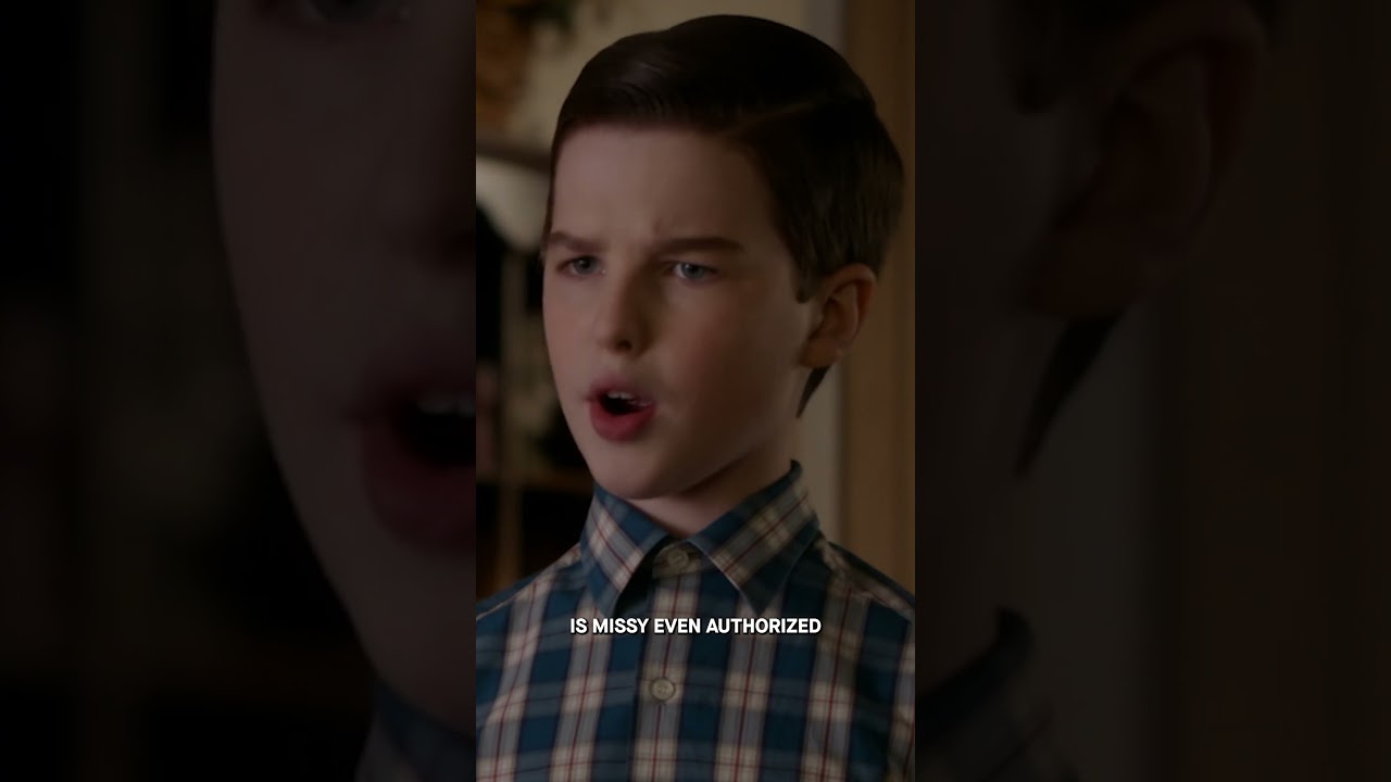Sheldon is confused by Missy's 
