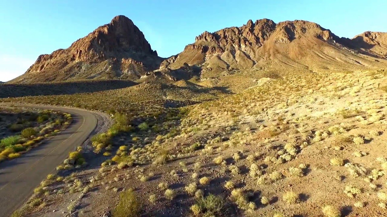 Drone Route 66 Arizona First Flight
