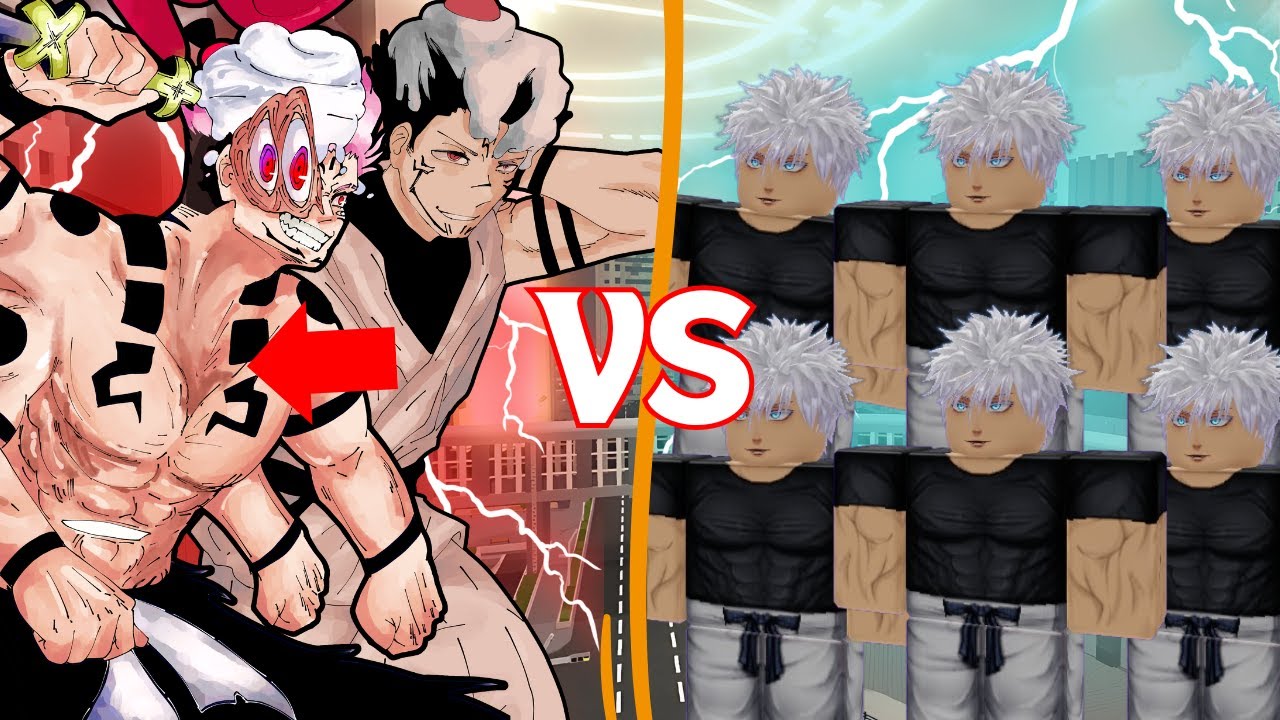 1 MEGUNA/HEIAN CONTRA 19 GOJOS DE SHINJUKU NO JUJUTSU SHENANIGANS