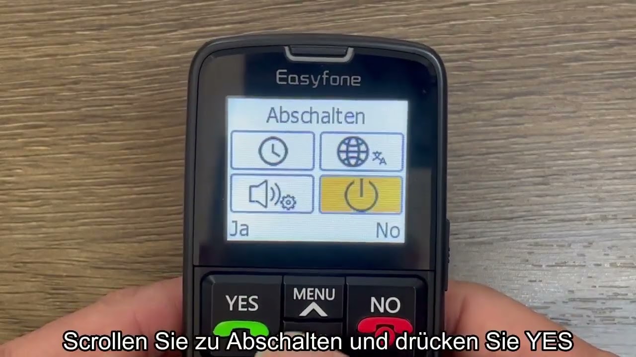 Schalten Sie Ihren Prime-T6 aus