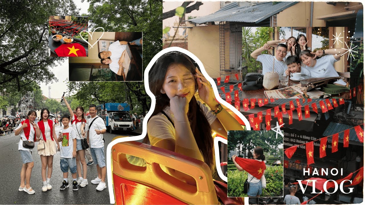 hanoi vlog | a day traveling around hanoi with my family 🌟🇻🇳