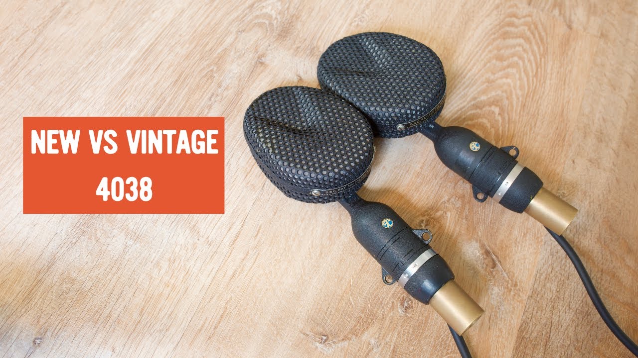 New Vs Vintage Coles / STC 4038 Ribbon Microphone