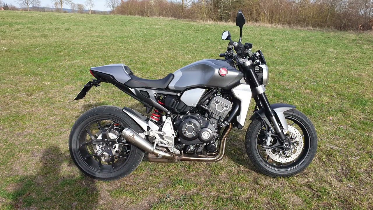 Honda CB 1000 R Arrow Pro Race erste Fahrt, Soundcheck