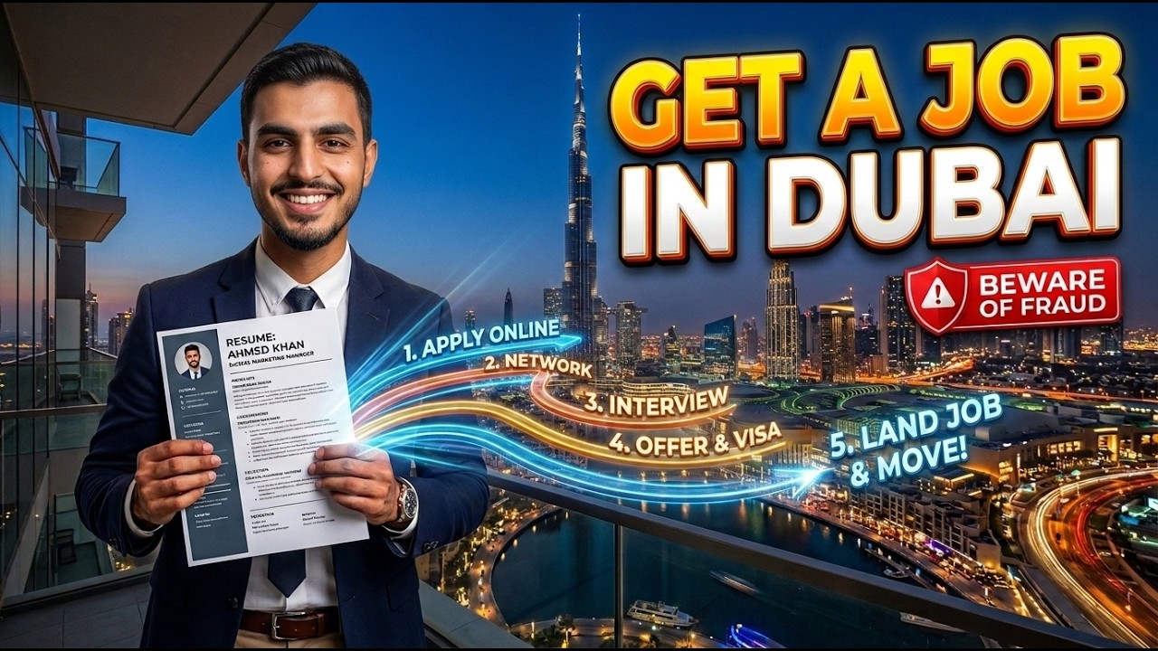 How to Find a Job in Dubai 2026 | Top 5 Real Ways To Get A Job In Dubai 2026