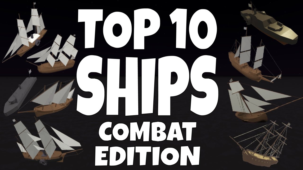 [TOP 10] TRADELANDS SHIPS - Combat Edition - Best Ships - Raiding - Pirate - Navy - Roblox - Updated