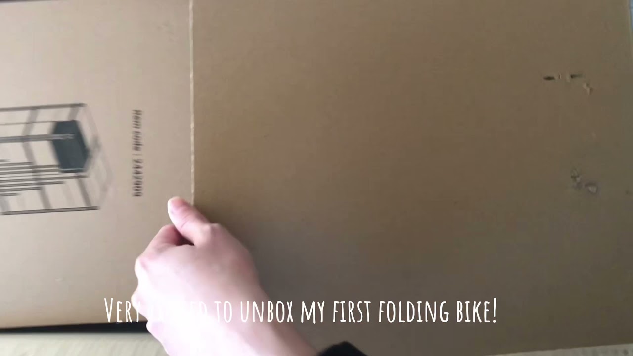 Unboxing BTWIN Tilt 120 Folding Bike DECATHLON UK 🚲