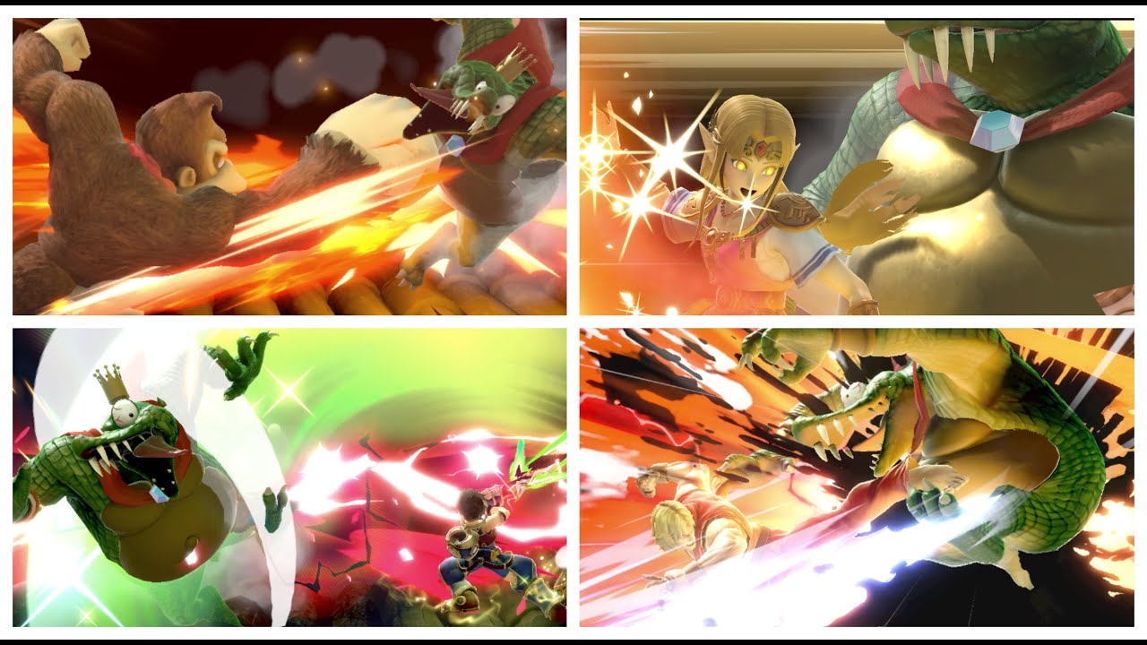 Cinematic Final Smashes on King K Rool