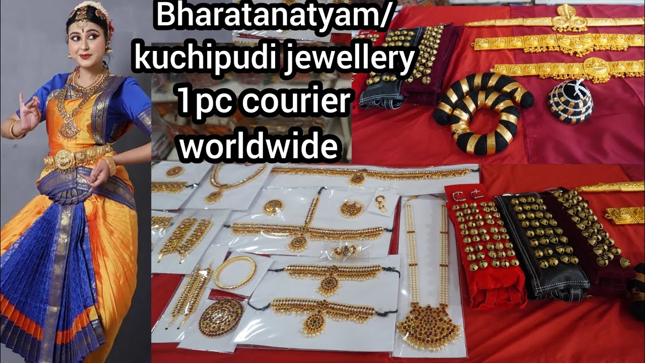 Bharatanatyam full set in lowest price| order 1pc online| classical dance jewelry set