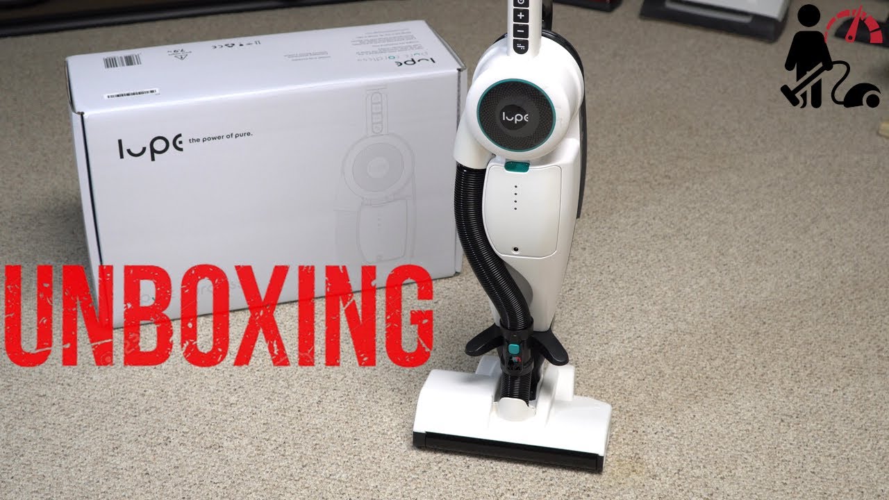 Lupe Pure Cordless Unboxing Vacuum Cleaner
