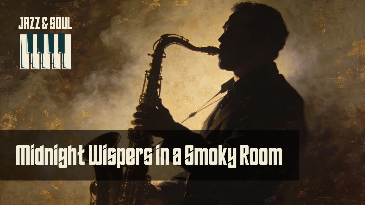 🎶 Relaxing Jazz Music | Midnight Whispers in a Smoky Room