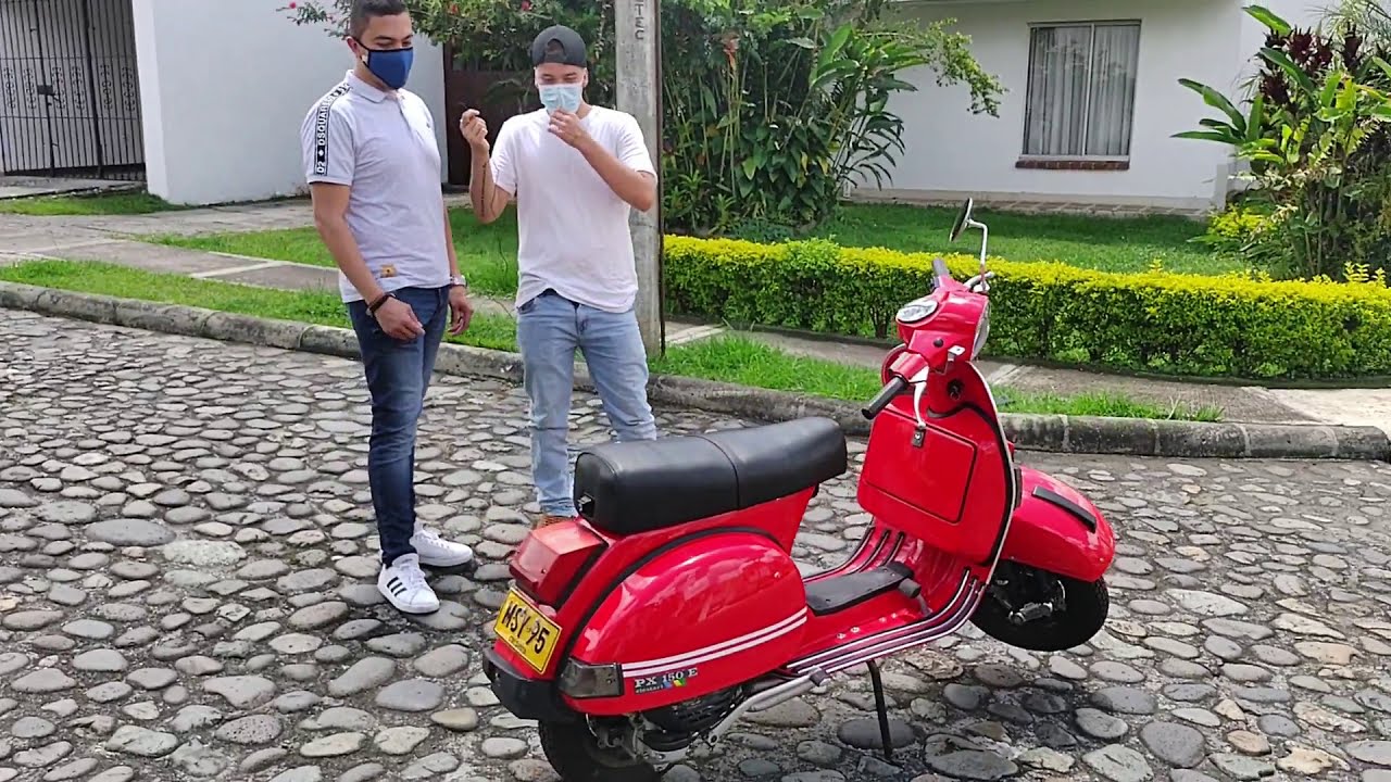 BELLEZA ITALIANA Y UNICA, VESPA PX 150 E