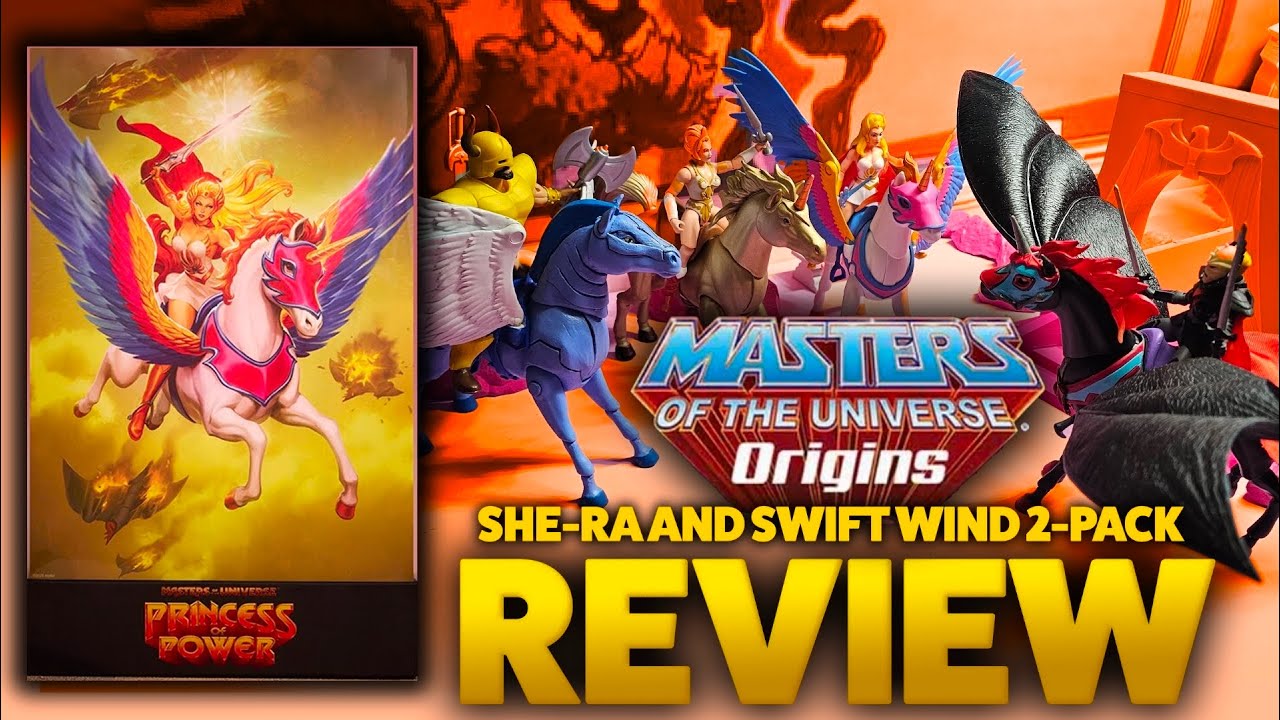 Обзор набора Motu Origins She-ra & Swift Wind (2 Pack): Shadow Master, Charger и Evil Horde Swift...