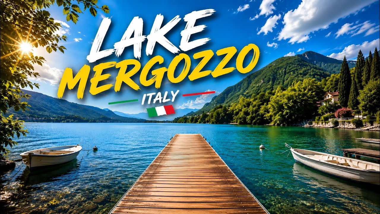 Discover Italy's Secret Lake Mergozzo - Stunning Mountain Wonderland in 4K