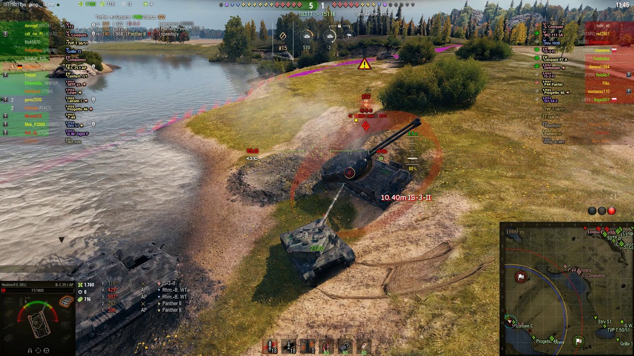 BC25t AP , 4,1k Dmg, Malinowka, Panzerass