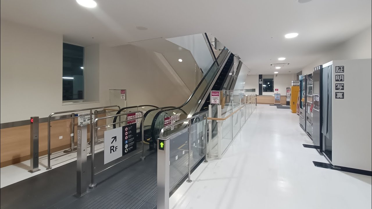 イオンモール堺鉄砲町 駐車場エスカレーターすべて#エスカレーター