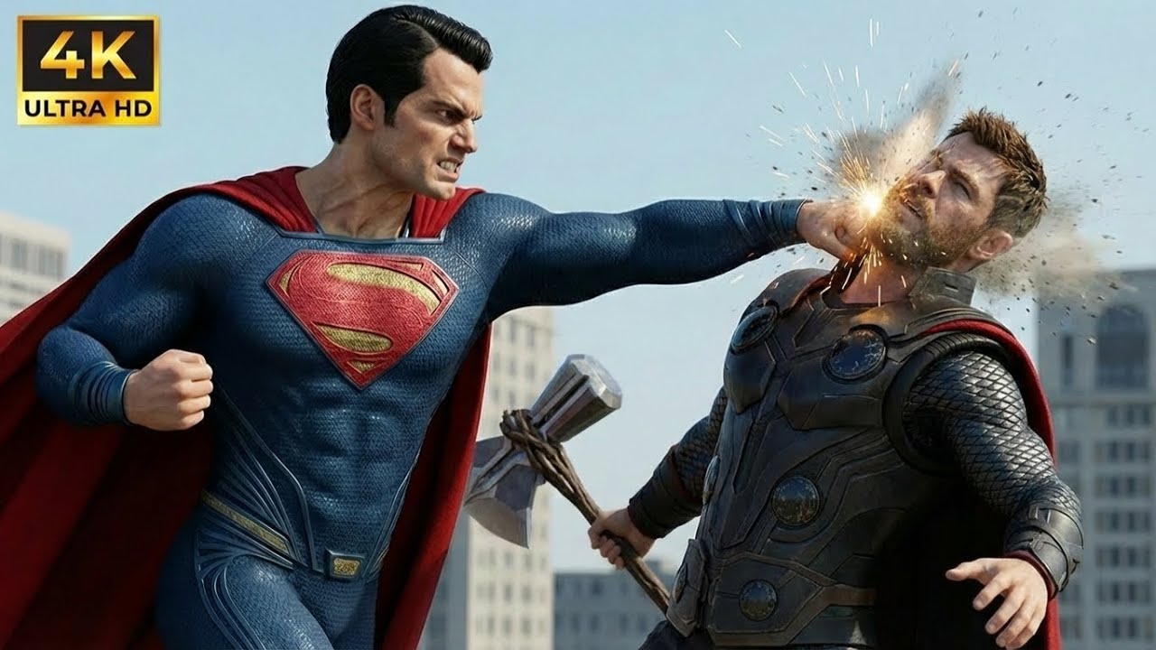 Thor vs Superman Full Battle | Episode 1 – Epic Superhero Fight