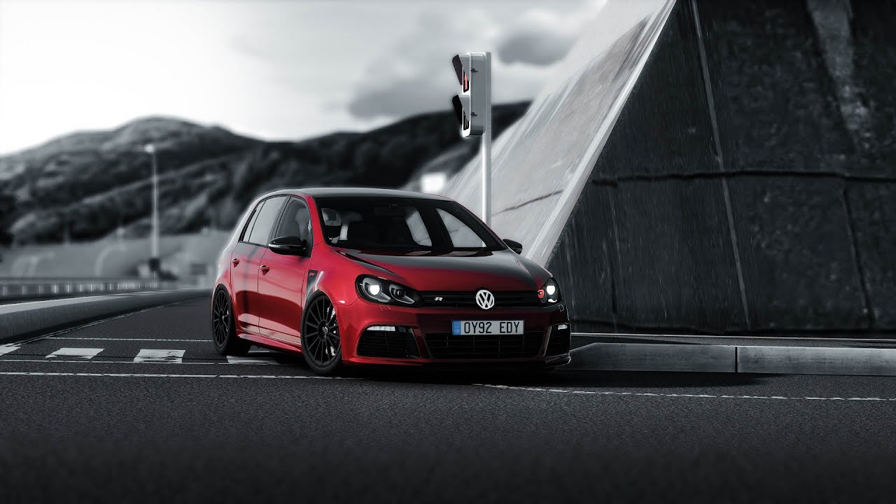Golf R MK6 APR Stage 3 - With DSG Farts - Assetto Corsa (Logitech G29)