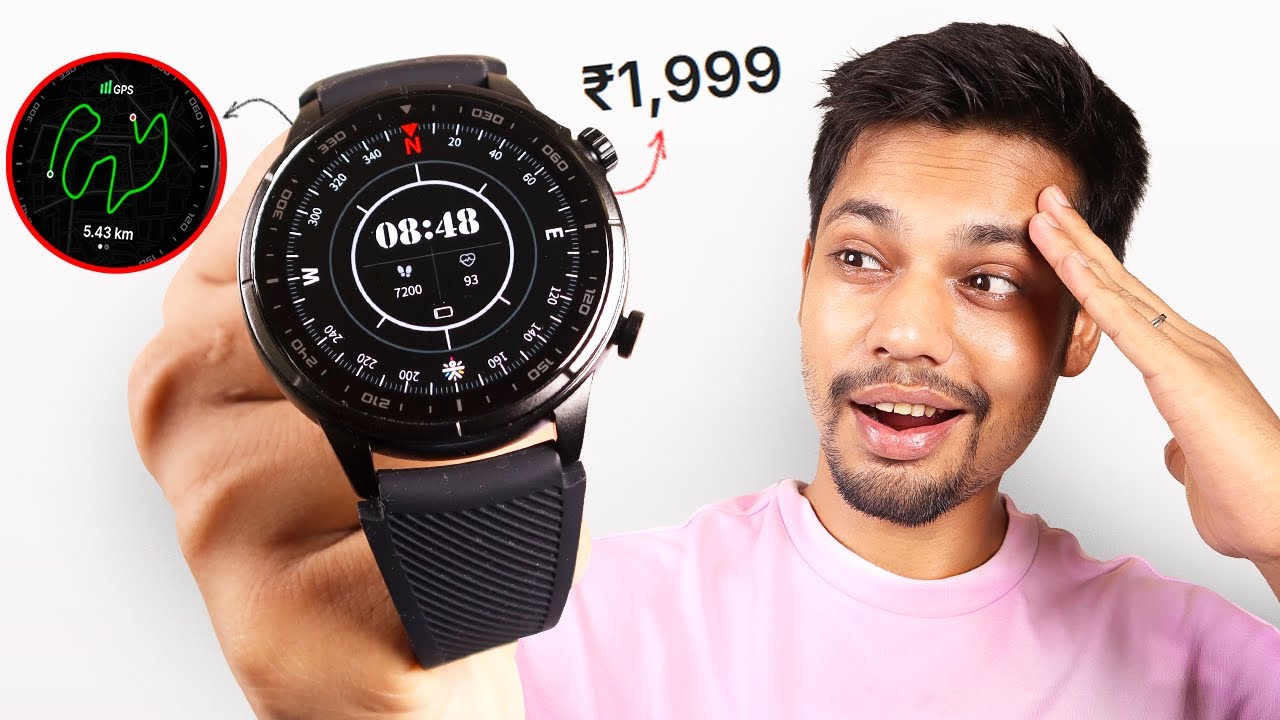 A Very Good Smartwatch - In Built GPS/Compass | Cult Velocity ₹1999