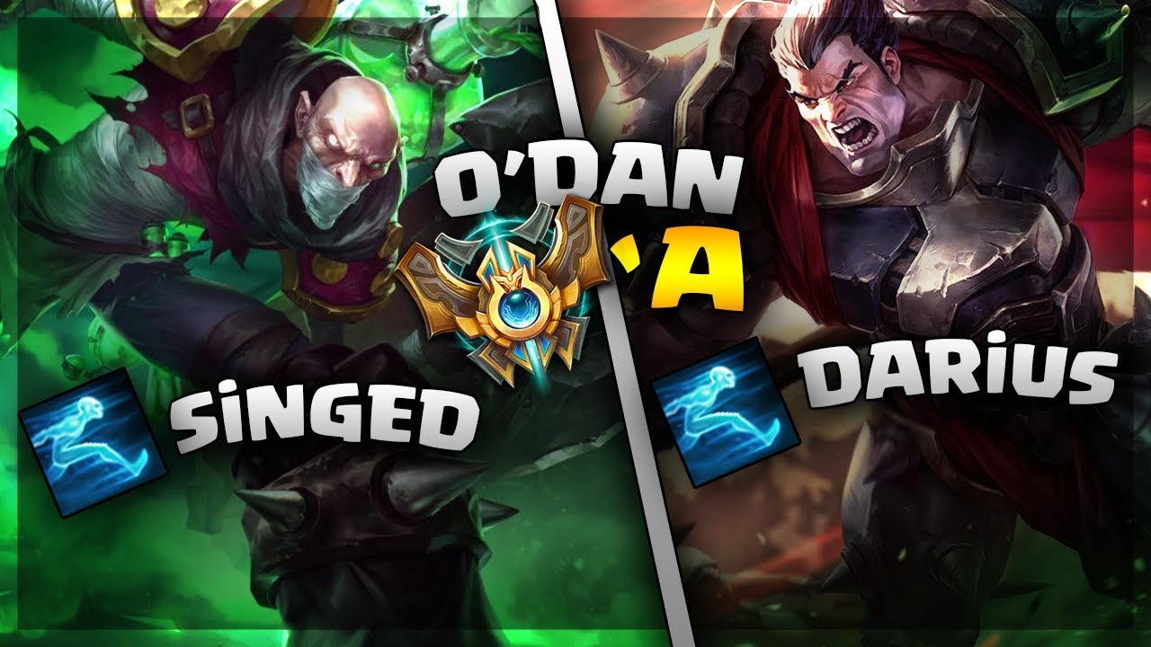 Singed vs Ghost Darius | Singed ile Challengera | EUW |