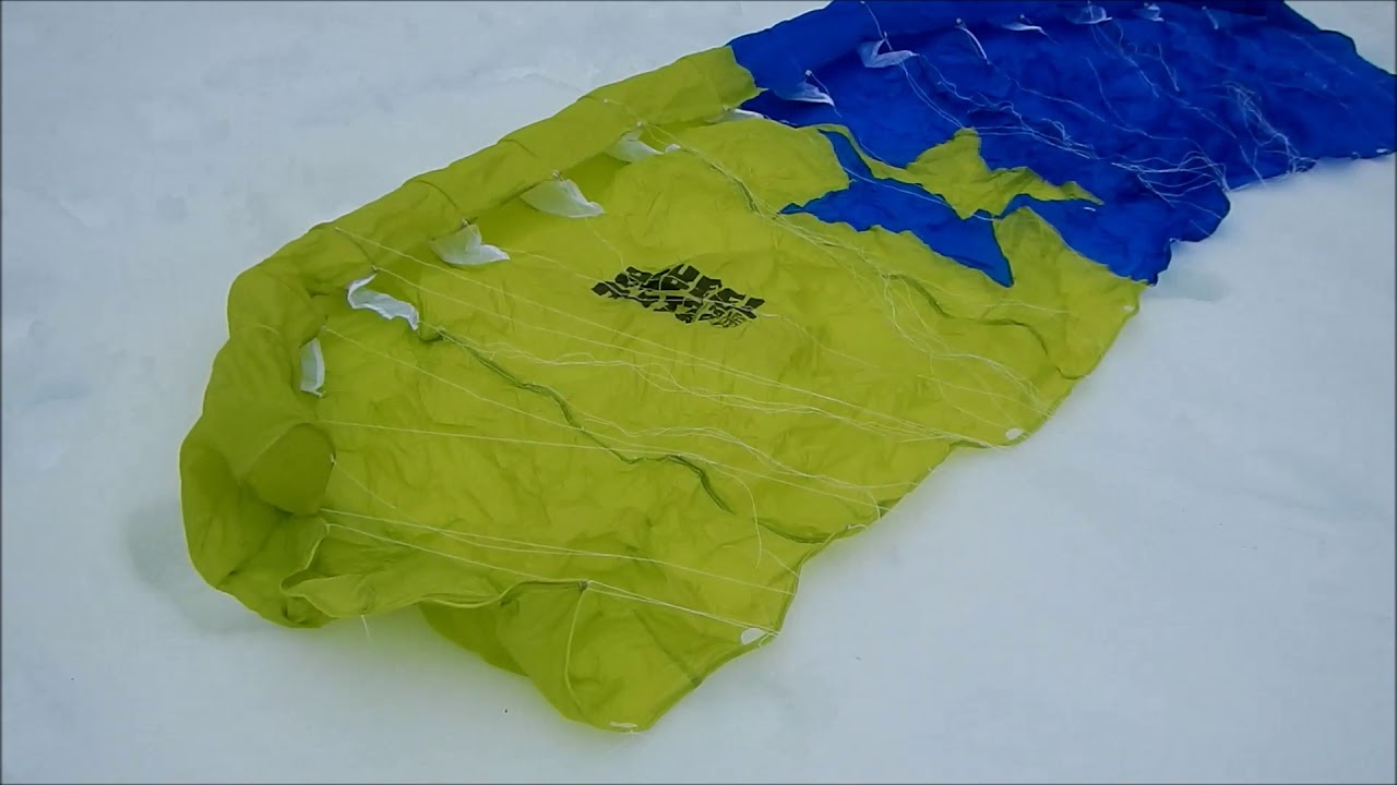 The Girl's single-skin kites for record solo ski attempt - Bushcraftgirl